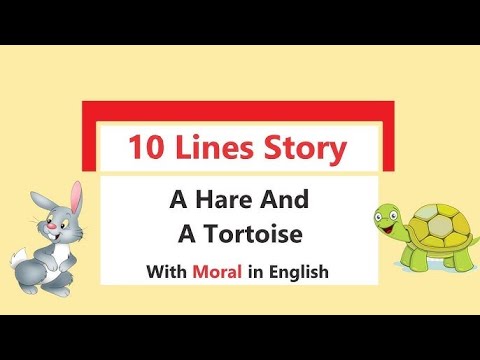 The Hare and The Tortoise Story | Short Story for Kids in English ...