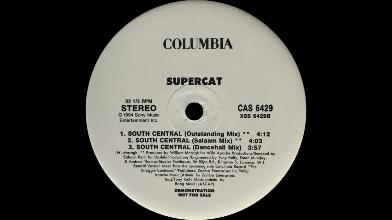 Super Cat - South Central (Salaam Mix) (NY 1994)