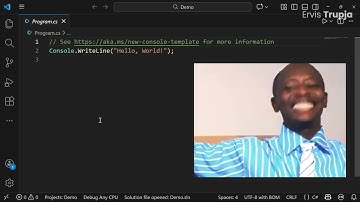Write "Hello World" in C# in 60 Seconds