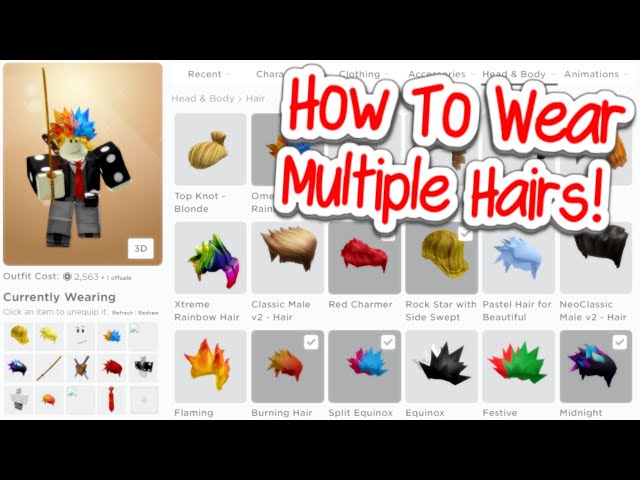 how to wear multiple layered clothing in roblox with BTRoblox extension!!!  in 2023