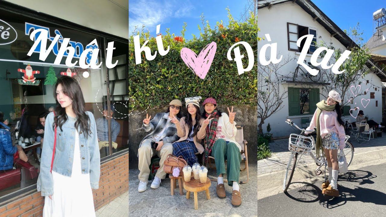 DALAT VLOG | Đà Lạt mùa đẹp nhất năm, chuyến đi đầy cảm xúc của chúng tớ 🫶🏻 🌷| phương my