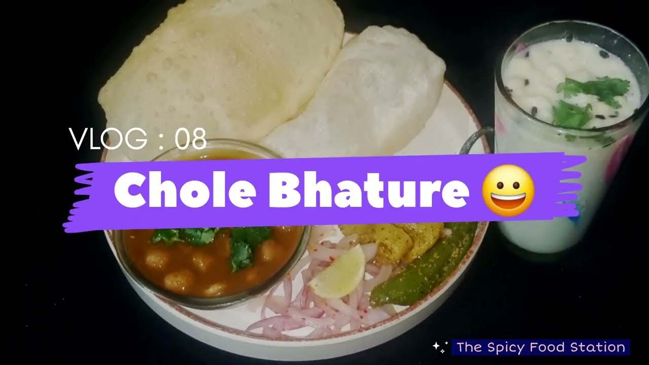 Delhi Style Chole Bhature Banane ka Tarika | फूले-फूले भटूरे और मसालेदार छोले #indianfood #viral 
