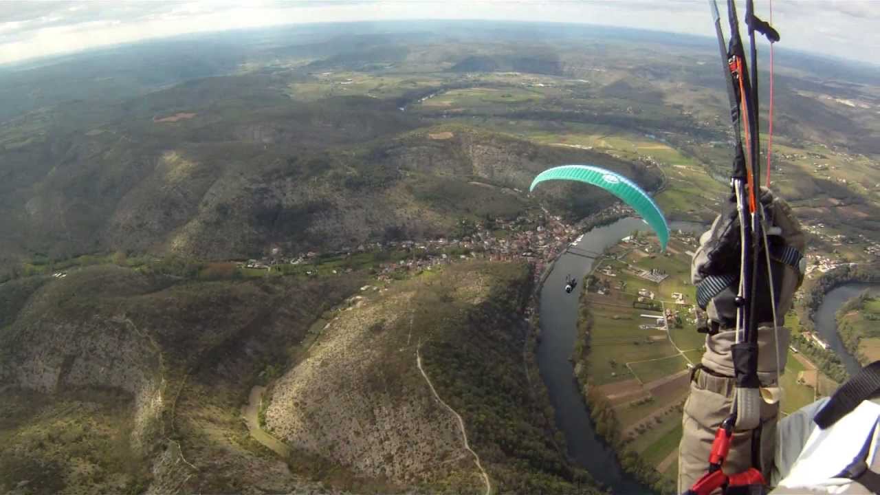 vol parapente a douelle lulu jerome jean luc et jean yves