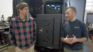 Van Compass Suspension Upgrades, Owl Vans Hammerhead Winch Bumper and Expedition Box Carrier