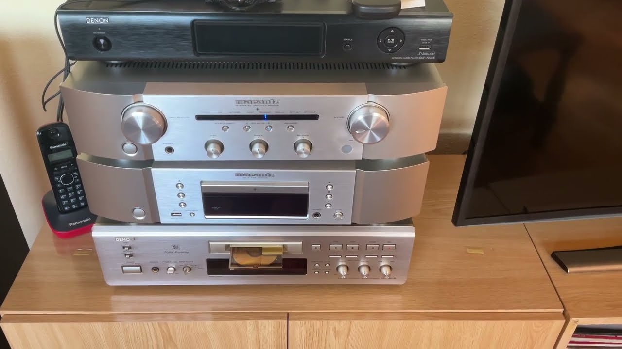 DENON デノン DMD-1600AL MDデッキ 品 通電確認 中古 DENON DMD-1600AL