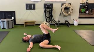 Stretching the Adductors with Rolling