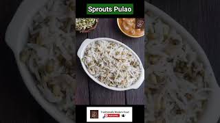 Sprouts pulao | green moon bean sprouts pulao shorts shortsvideo sproutsrice sprouts