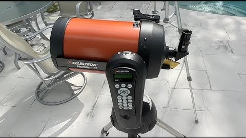 How to set up your Celestron NexStar 8SE Telescope