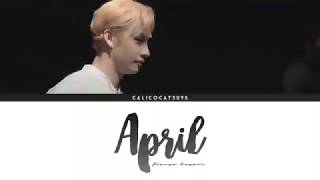 April - Bangchan Lokal Ver. (Color Coded Lyrics)