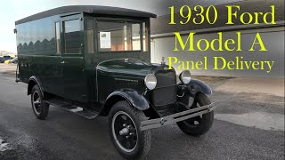 1930 Ford Model A Panel Delivery - Nicely Restored