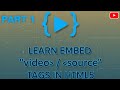 #28 _How_to_Using_Embed_Video_Tag_in_an_HTML_page_Part_-1___Learn_HTML___HTML_Tutorial... 