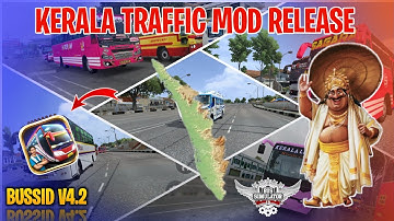 New Kerala Traffic Mod Tamil | Bus Simulator Indonesia | Kerala Bus Traffic Mod In Bussid #kerala