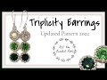Triplicity Earrings (Jewelry Making) Off the Beaded Path
