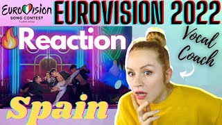 Eurovision 2022 - Chanel - SloMo - Spain 🇪🇸 - National Final Performance | MUSIC REACTION