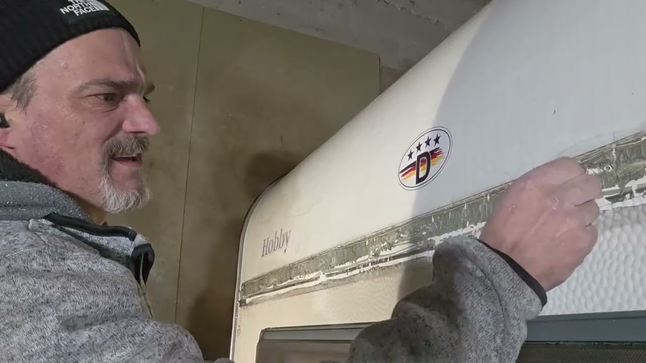 Ultimul pas la resigilarea rulotei – adevărul de sub șină