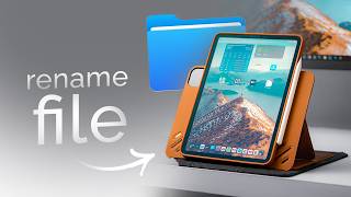 How to Rename a File on iPad