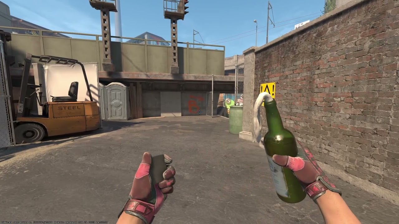 CS2 Overpass Short Molotov