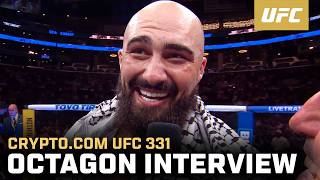 HE KNOCKED OUT GABLE STEVESON | Sean Sharaf Octagon Interview | UFC 331