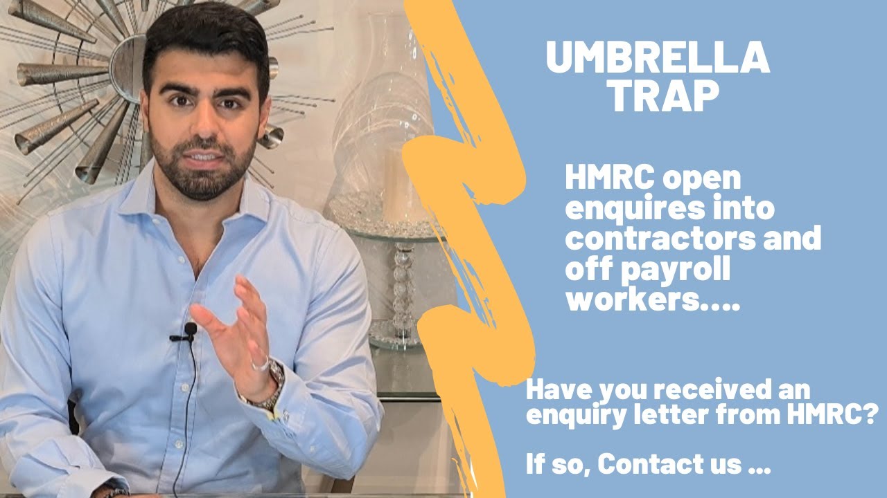 You received a HMRC enquiry letter? (used a dodgy umbrella company