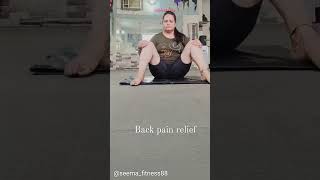 Back pain relief