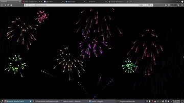 Firework Using Canvas And Javascript
