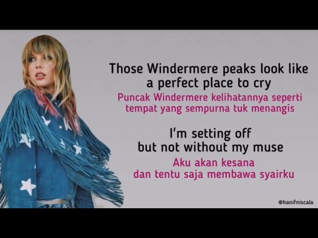 Taylor Swift - The Lakes | Lirik Terjemahan class=