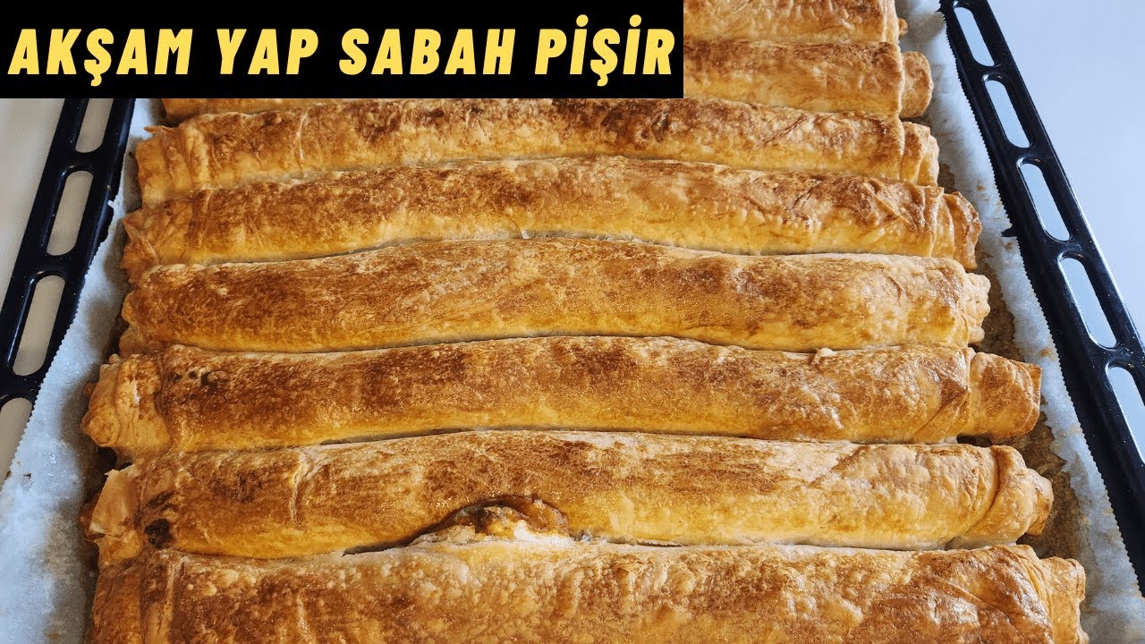Akşam Yap Sabah Pişir ✅ 3 Beze Birden Aç 🏆 Pul Pul Dökülen Börek Tarifi   🙏