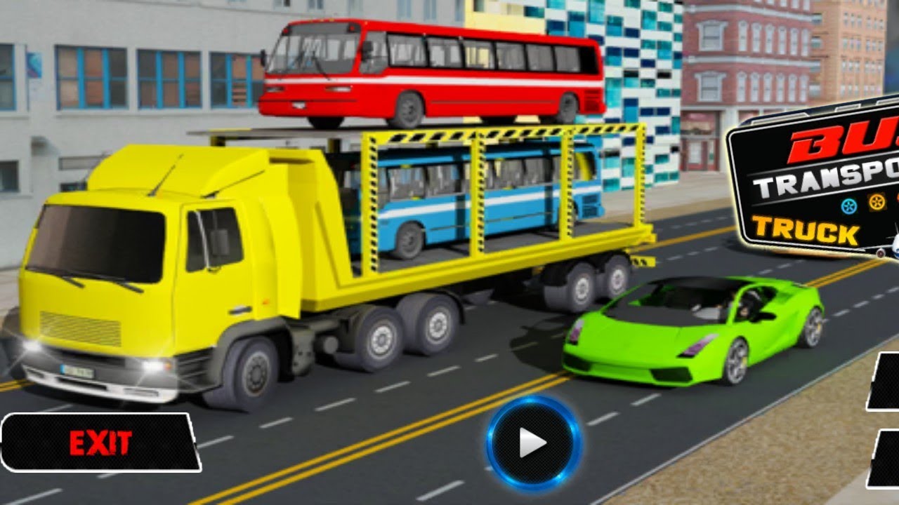 Bus Transporter Truck Flight.New Game 2020