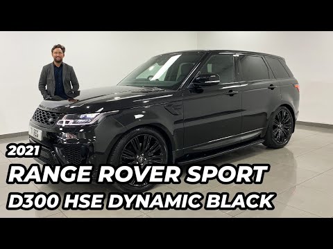 Vídeo do Range Rover Sport HSE Dynamic Black 3.0 2021