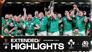 Irish Glory Extended Highlights Ireland V Scotland 2024 Guinness Mens Six Nations Rugby