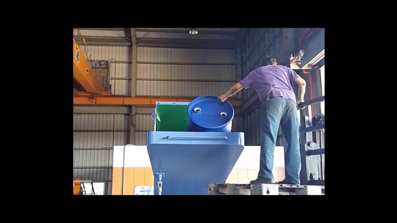 SH-024 | 100 HP Plastic Crusher |  Crushing Chemical Drums