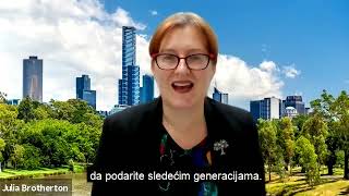 PORUKA SRBIJI - dr Julia Brotherton (Postcards from the Future)