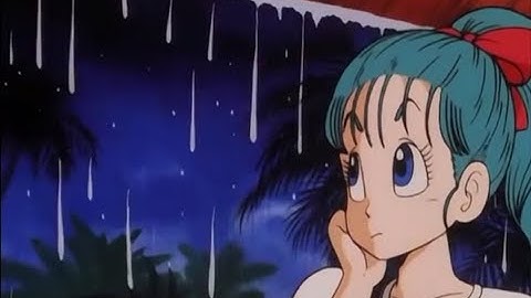 Rain Sounds, But Dragon Ball Is On In The Background