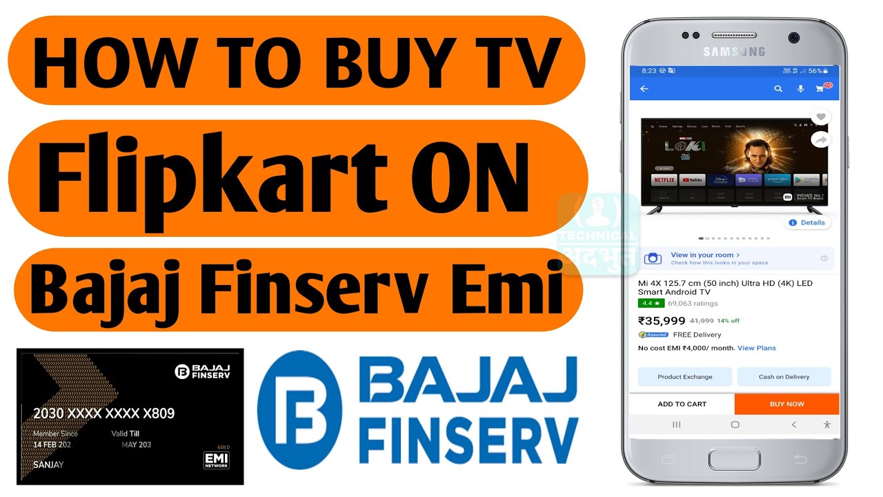 How To Buy Tv On Bajaj Emi Card How To Purchase Tv On Bajaj Emi Card