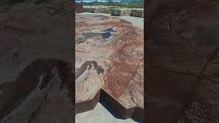 The Map Of Africa At Cape Agulhas Southern Tip Of Africa 