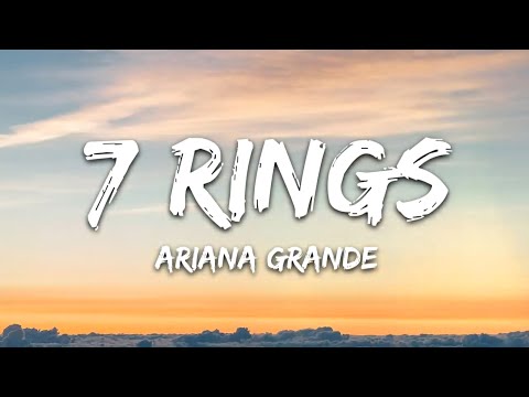 Ariana Grande - 7 rings (Lyrics)