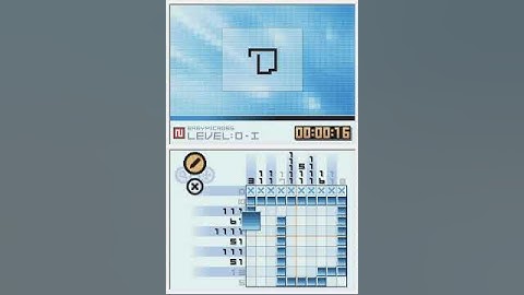 Picross DS - Easy 0-I - Finger