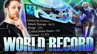 NO ONE GETS STACKS LIKE I DO 😌 NEW SENNA SOUL WORLD RECORD? screenshot 2