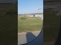 Take off from Belgrade airport (Air Serbia)