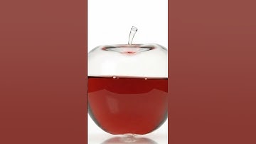 Glass filled apple with blood shatters. #apple #ai #asmr #art #bloodstrike #broken