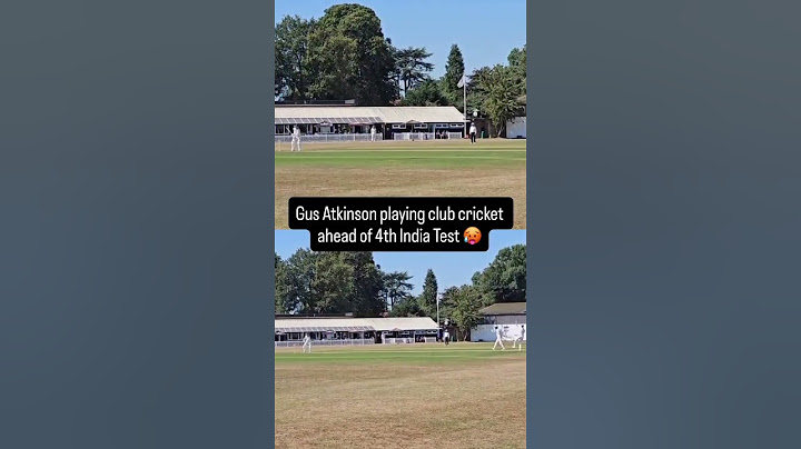 Imagine turning up to club cricket on a Saturday and Gus Atkinson is opening the bowling 🥵