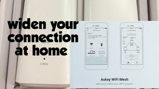 Nikke renæssance global Askey Wifi mesh Installation | Changing password and username wifi mesh  apps. #21 - YouTube