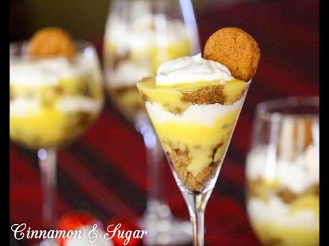 Gingerbread-Eggnog Trifle