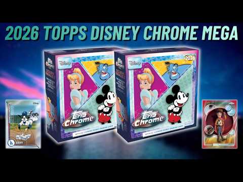 CAN RETAIL BEAT HOBBY? 🤔✨ 2026 Topps Chrome Disney Mega Box