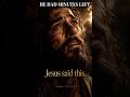He Had Minutes Left. Jesus Said This. #jesuslovesyou #motivation #faithshorts #godsstrength