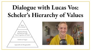 Dialogue with Lucas Vos: Max Scheler's Hierarchy of Values