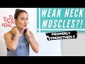 How To Strengthen Weak Neck Muscles