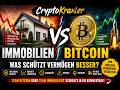CryptoKraxler: Bitcoin vs Immobilien – was schützt Vermögen besser?