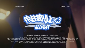 ALLMO$T - Freestyle ♥ (Official Music Video)