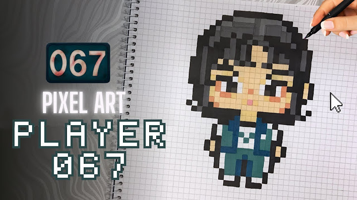Pixel Art Tutorial: Drawing Player 067 Step by Step
